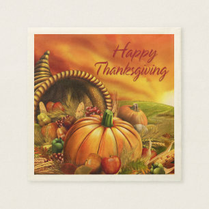 Serviettes Jetables Options d'image bon thanksgiving 2