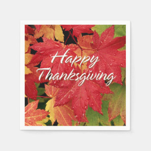 Serviettes Jetables Options du bon thanksgiving 8