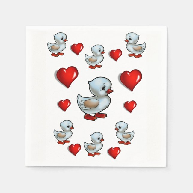 Serviettes Jetables Papier (Devant)