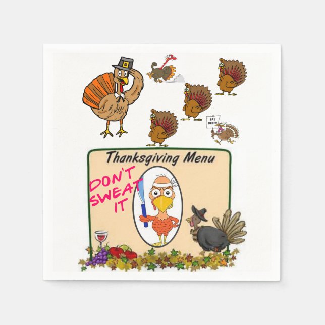 Serviettes Jetables Papier (Devant)