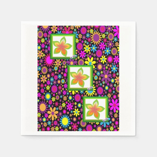 Serviettes Jetables Papier (Devant)