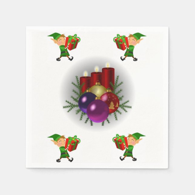 Serviettes Jetables Papier (Devant)