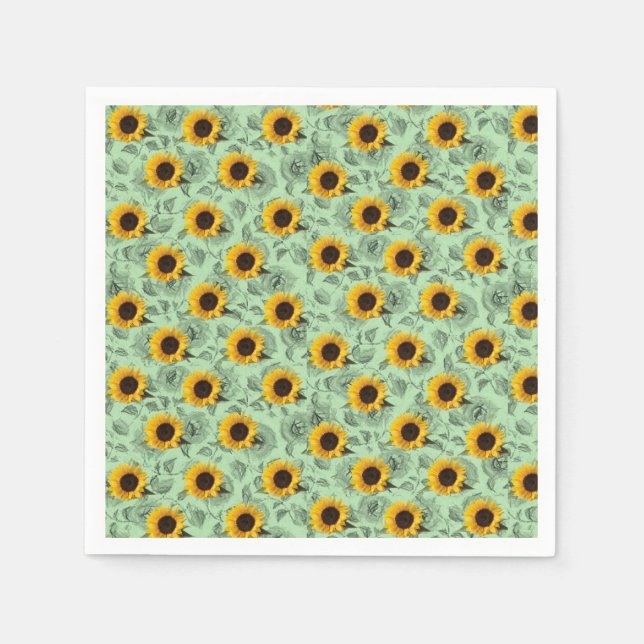 Serviettes Jetables Papier (Devant)