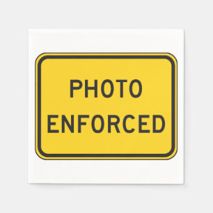 Serviettes Jetables Papier à panneaux photo appliqué