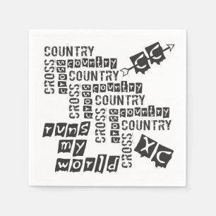 Serviettes Jetables Papier à rouleaux XC Cross Country