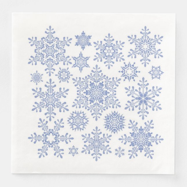 Serviettes Jetables Papier de couronne de Noël (Devant)