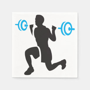 Serviettes Jetables Papier de levage de poids serviettes