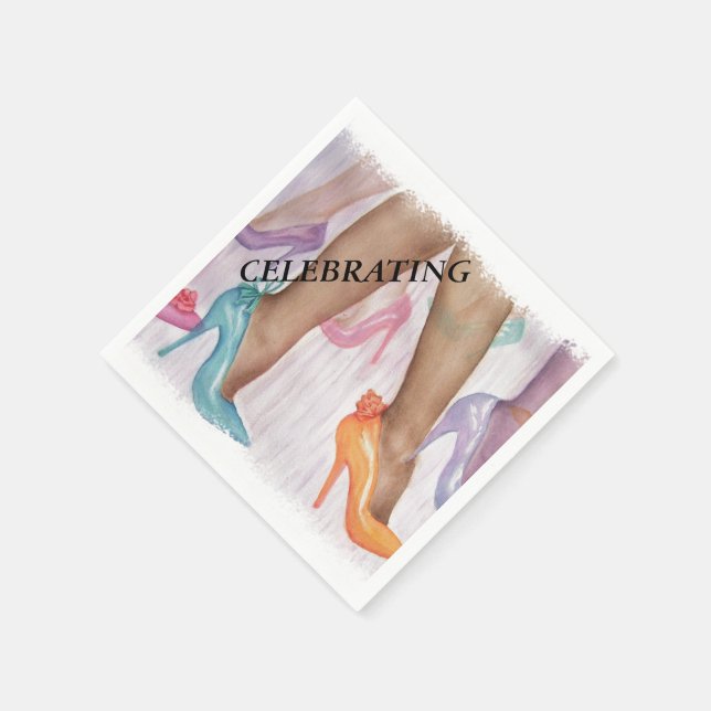 SERVIETTES JETABLES PAPIER NAPKINS DE PAPIER HAUTS GORGEEUX (Coin)