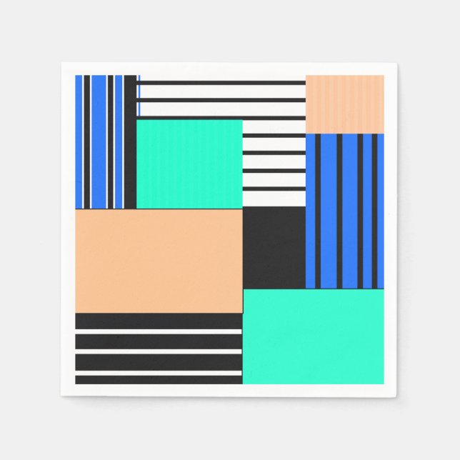 Serviettes Jetables Pays. (Devant)