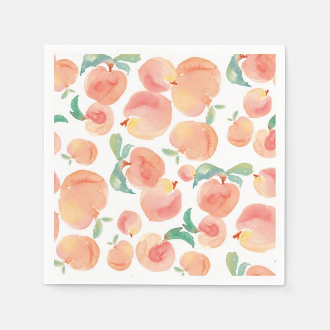 Serviettes Jetables Peachy (Devant)