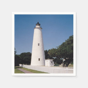 Serviettes Jetables Phare d'Ocracoke