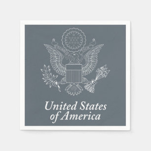 Serviettes Jetables Phoque des États-Unis