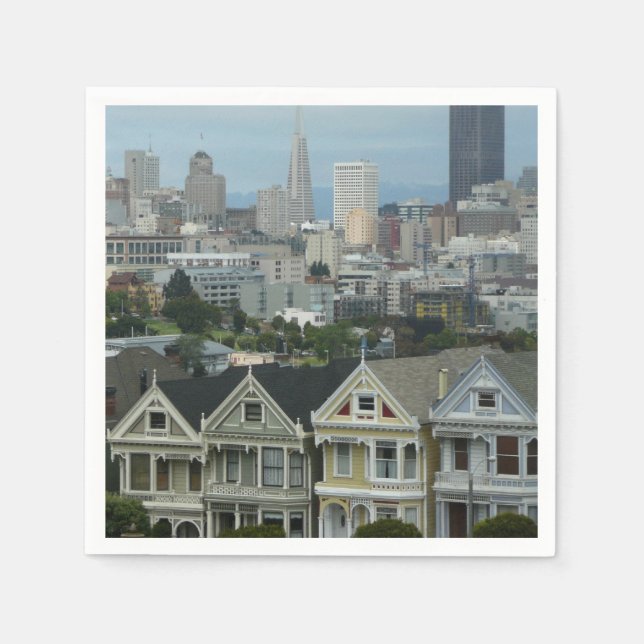 Serviettes Jetables Photographe de San Francisco Postcard (Devant)
