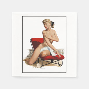 Serviettes Jetables Pin-