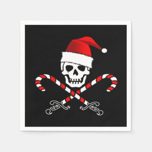 Serviettes Jetables Pirate Christmas Party Papier serviettes