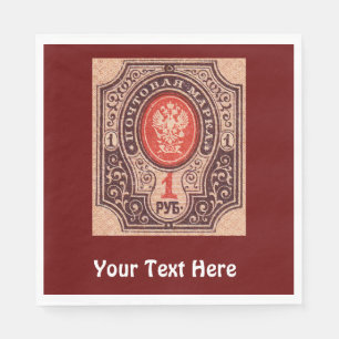 Serviettes Jetables Postage Russie tsariste