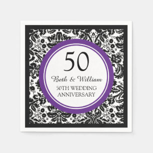 Serviettes Jetables Pourpre fait sur commande de serviette