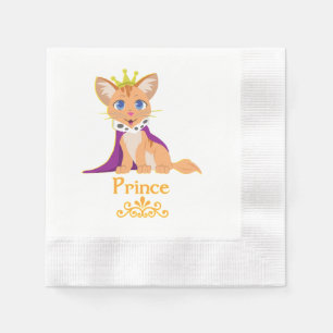 Serviettes Jetables Prince Kitten