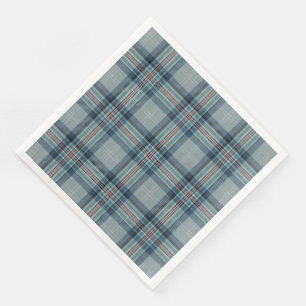 Serviettes Jetables Princesse Diana Memorial Tartan