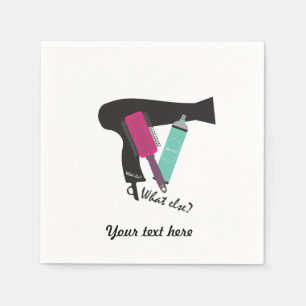 Serviettes Jetables Quoi encore ? Outils de coiffures