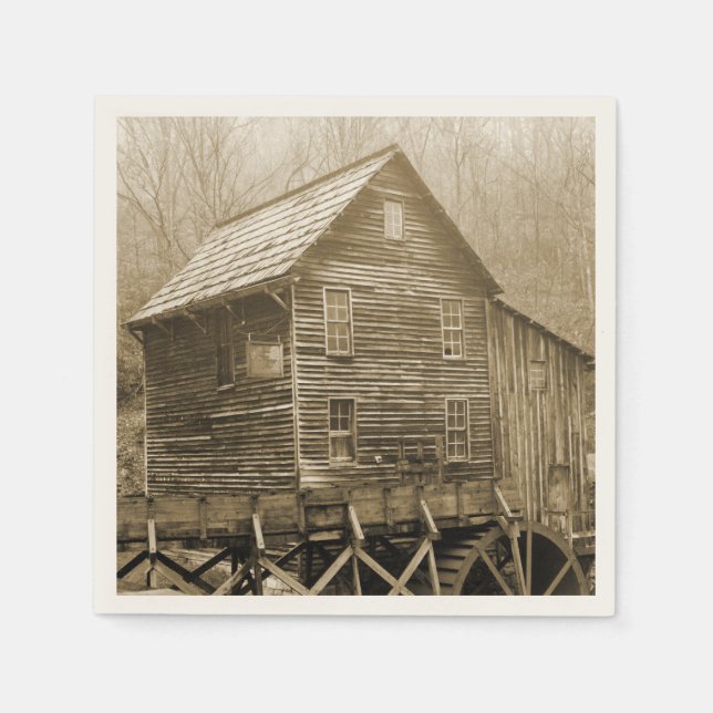 Serviettes Jetables Roue (Devant)