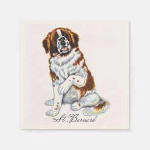 Serviettes Jetables saint bernard
