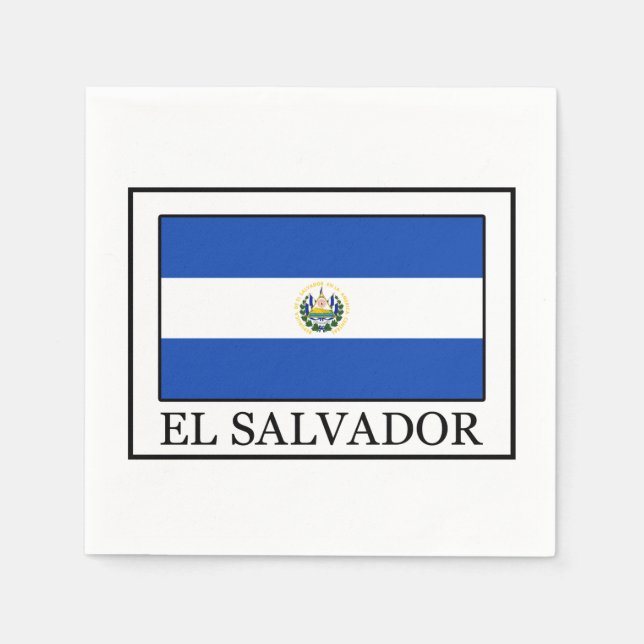 Serviettes Jetables Salvador (Devant)
