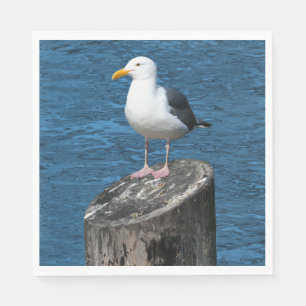 SERVIETTES JETABLES SEAGULL