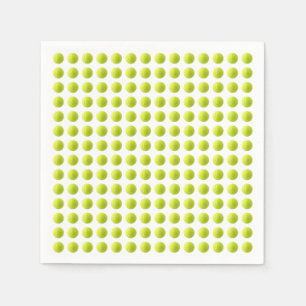 Serviettes Jetables Serviette de papier de balle de tennis