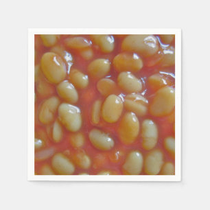 Serviettes Jetables Serviettes de haricots cuits