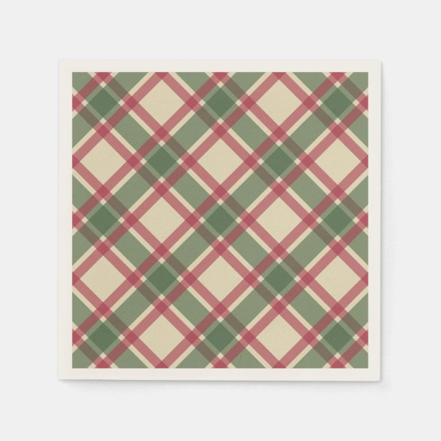 Serviettes Jetables Serviettes de Noël (Devant)