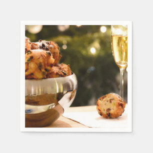 Serviettes Jetables Serviettes du réveillon du Nouvel An