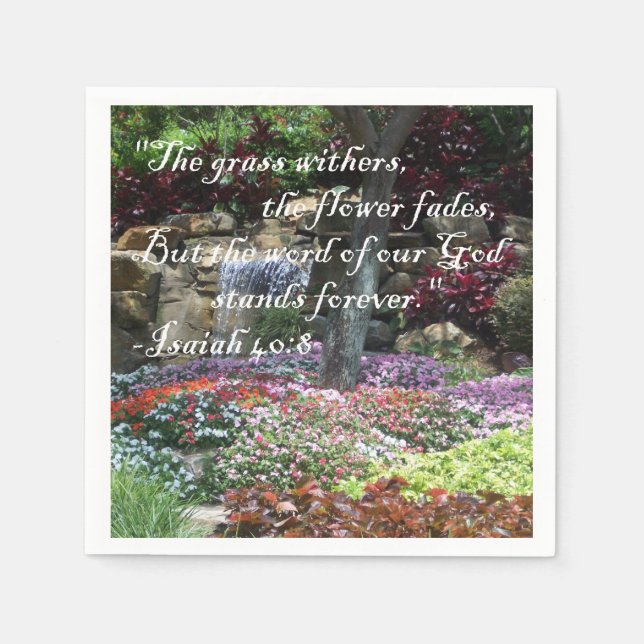 Serviettes Jetables Stands Forever (Devant)