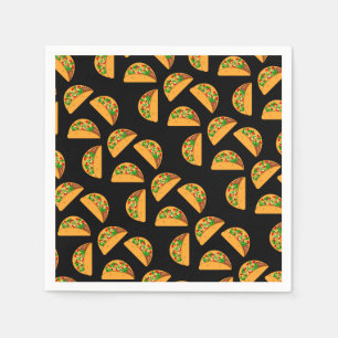 Serviettes Jetables Taco mardi