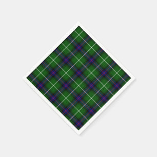 Serviettes Jetables Tartan de Donald Macdonald de clan