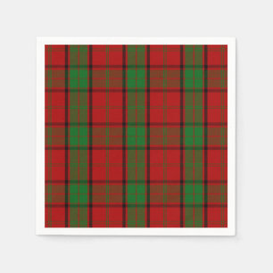 Serviettes Jetables Tartan de Maxwell de clan