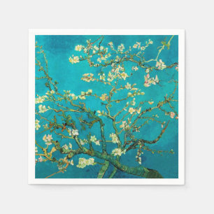 Serviettes Jetables Vincent Van Gogh Blossoming Almond Tree Floral Art