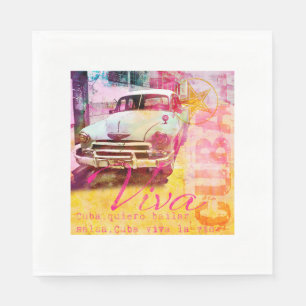 Serviettes Jetables Vivats Cuba