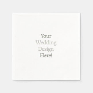 Serviettes Jetables Votre conception Mariage