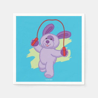 Serviettes Jetables Webkinz | Tasse de soude de raisin à câble