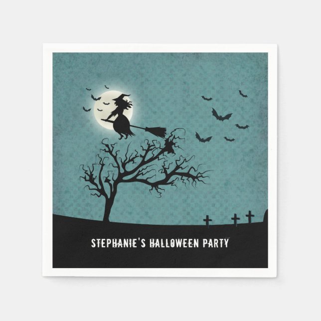 Serviettes Jetables Wicked Witch (Devant)