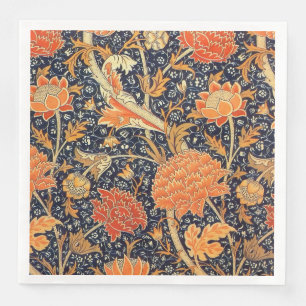 Serviettes Jetables William Morris Cray Floral Art Nouveau Motif
