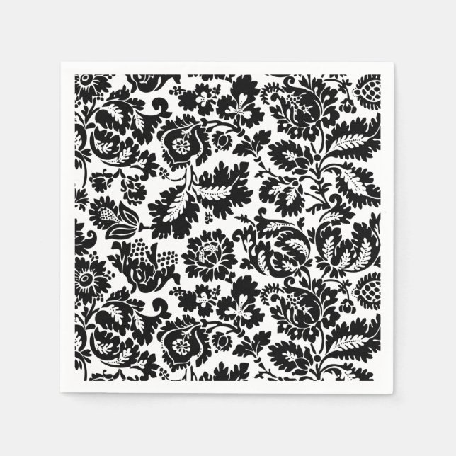 Serviettes Jetables William Morris Venetian Damask Brocade (Devant)