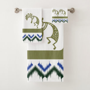 Serviettes Kokopelli du sud-ouest de l'Arizona
