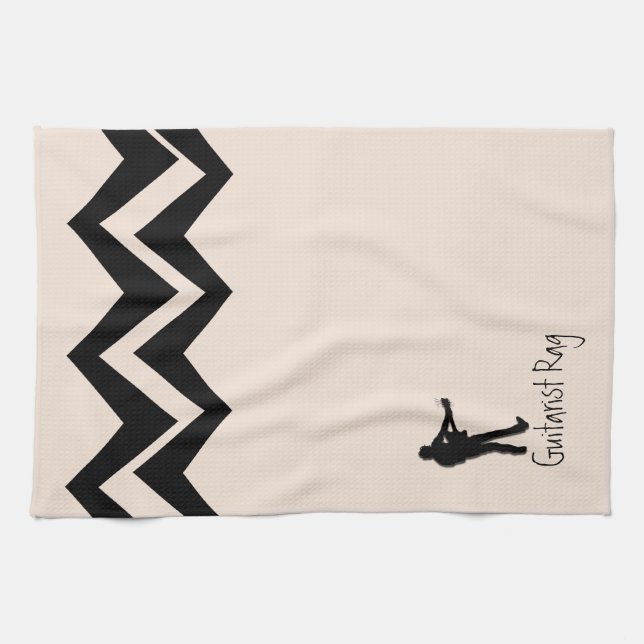 Serviettes personnalisées Art Déco Rag (Horizontal)