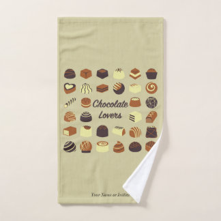 Serviettes pour amateurs de chocolat