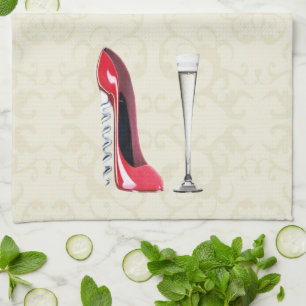Serviettes stylets d'art de chaussure
