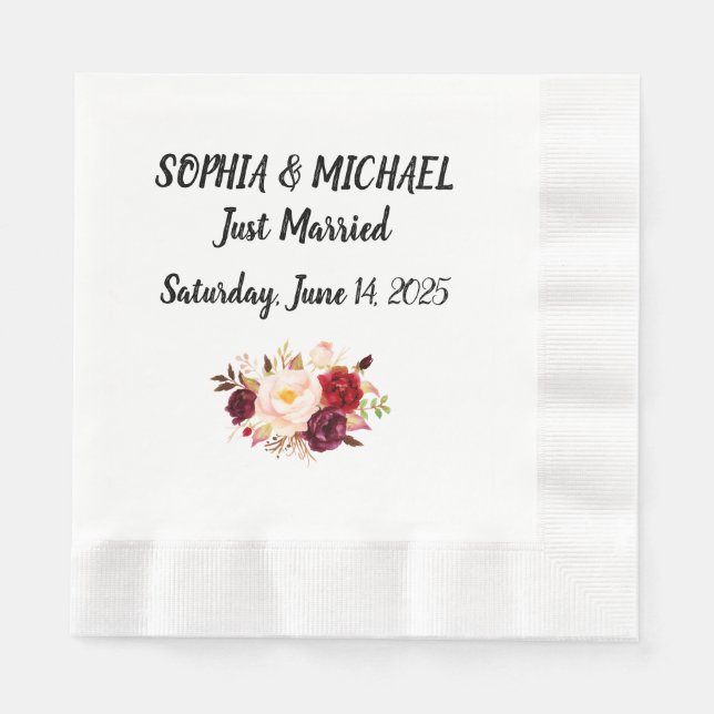 Servilleta de papel napkin (Front)