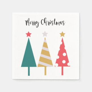 SERVILLETA PINOS FOR CHRISTMAS PARTY NAPKIN