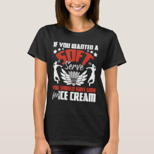 Serving Aces Since 1975 Badminton Lover 50th Birth T-Shirt